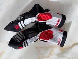 4er Set Salomon Running Kompressionssocken 36-38