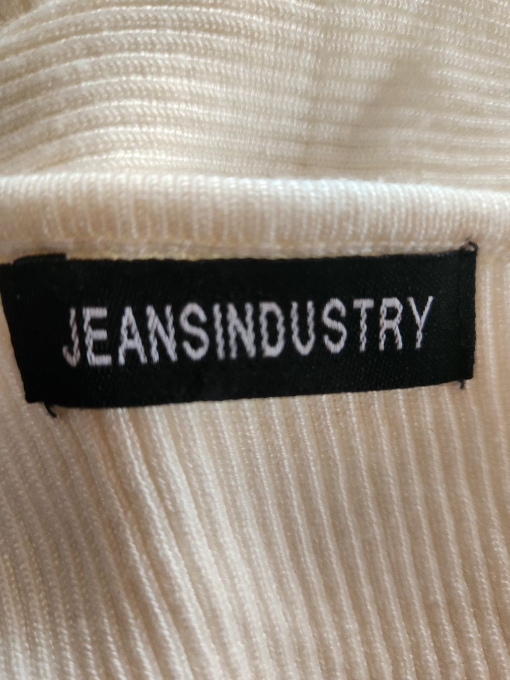 Pullover & Sweatshirts: Pull t Jeansindustry une épaule blanc taille  S – Gebraucht aus Niedergösgen von Eva2410 4