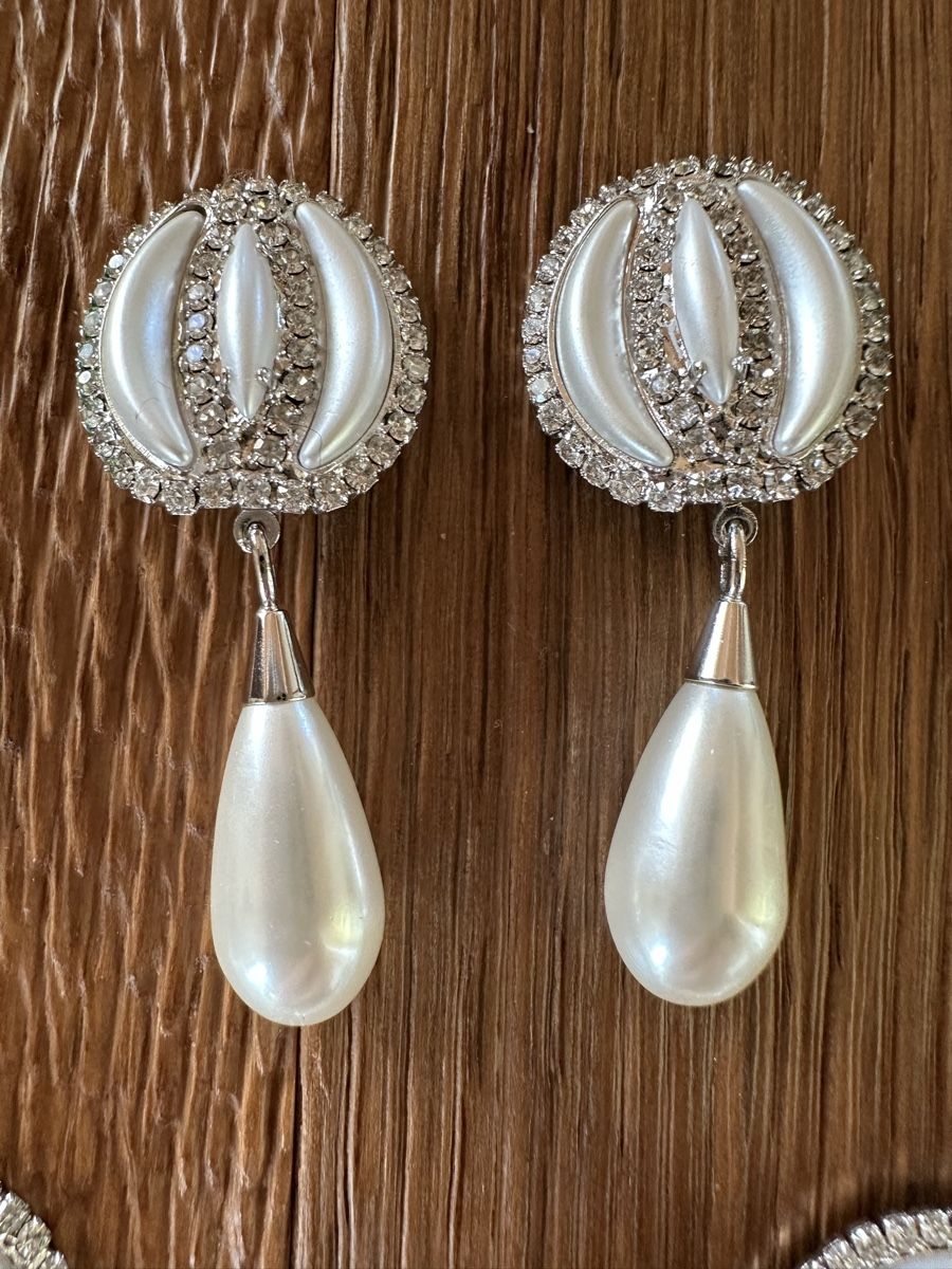 Catenine: Brautschmuck Hochzeit 3 teiliges Set – Nuovo (secondo la descrizione) da Eich venduto da gabry68 7