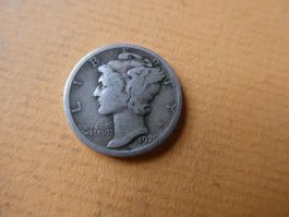 USA 1920, Dime - Silber
