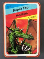 Super Top 5337 FANTASIA Quartett Vintage Selten Komplett DE