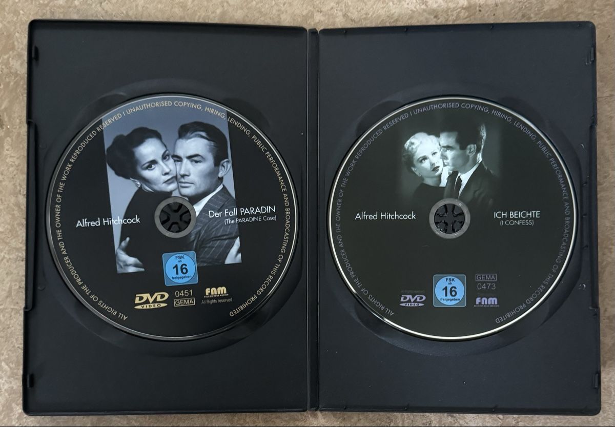 Tutti i DVDs: DER FALL PARADIN UND ICH BEICHTE  – Nuovo (secondo la descrizione) da Dietikon venduto da AndreaSch01 2