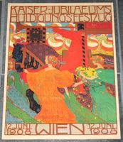 Plakat: Kaiser-Jubilaeums Huldigungs-Festzug, Wien 1908