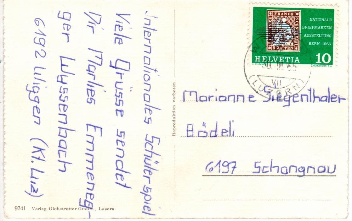 Cartes postales: Wiggen LU – D'occasion à Wolhusen par Curver9 1
