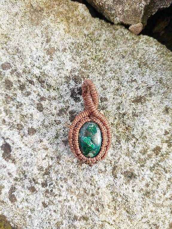 Ciondoli: Makramee Schmuck Anhänger (Set) 1 – Usato da Muttenz venduto da Isi844 3