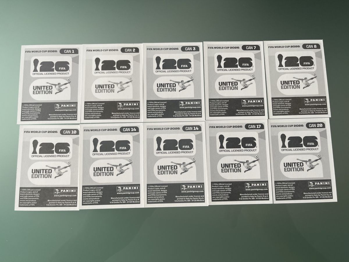 Panini Cartes à collectionner: Paninis, 68 stickers, groupes A & B – Neuf (Voir description) à Corgémont par dam_8lw7 4
