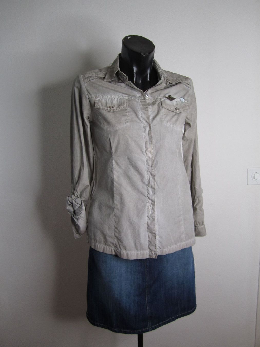 H&M Gonne: Jupe droite en jeans – Usato da Lausanne venduto da Kmm03 1