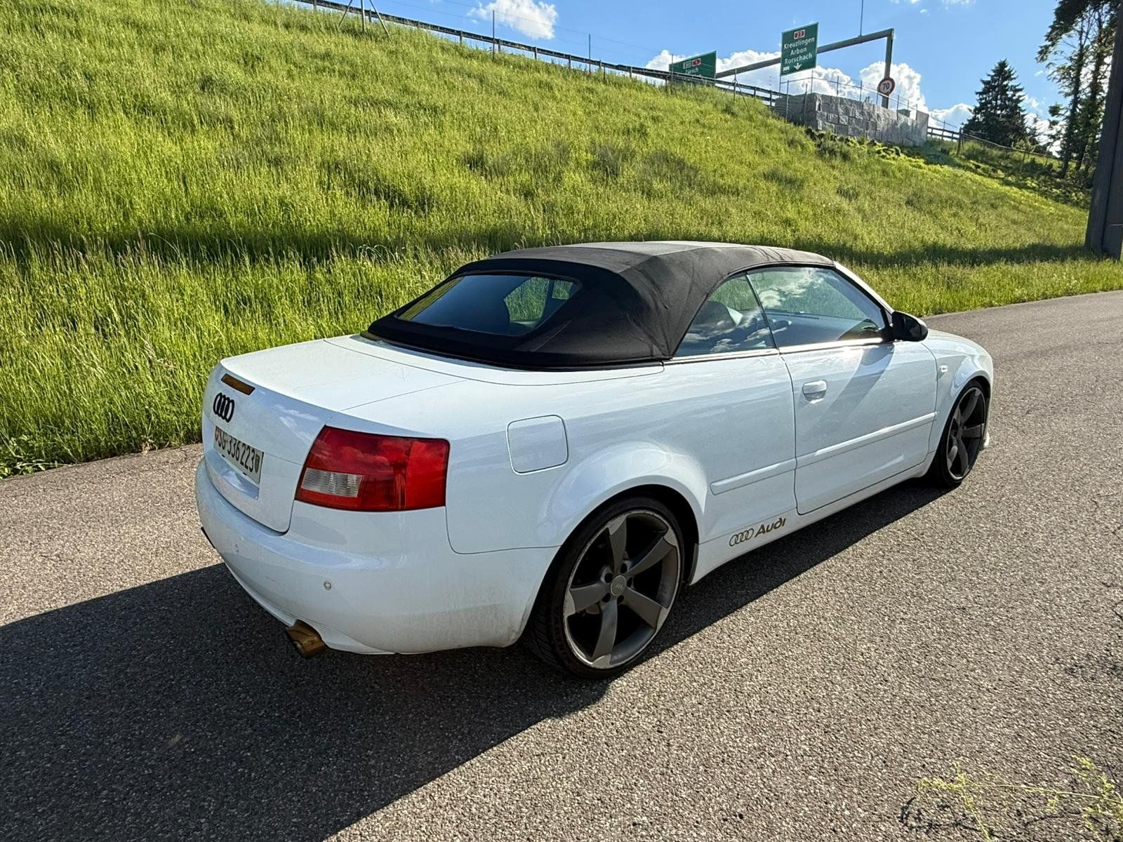 Audi Autos: Audi A4 Cabriolet 2.4 V6 in weiss – Gebraucht aus Sonnental von EXTREME13 4