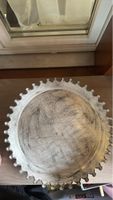 Dekoteller Silber Shabby Chic Vintage