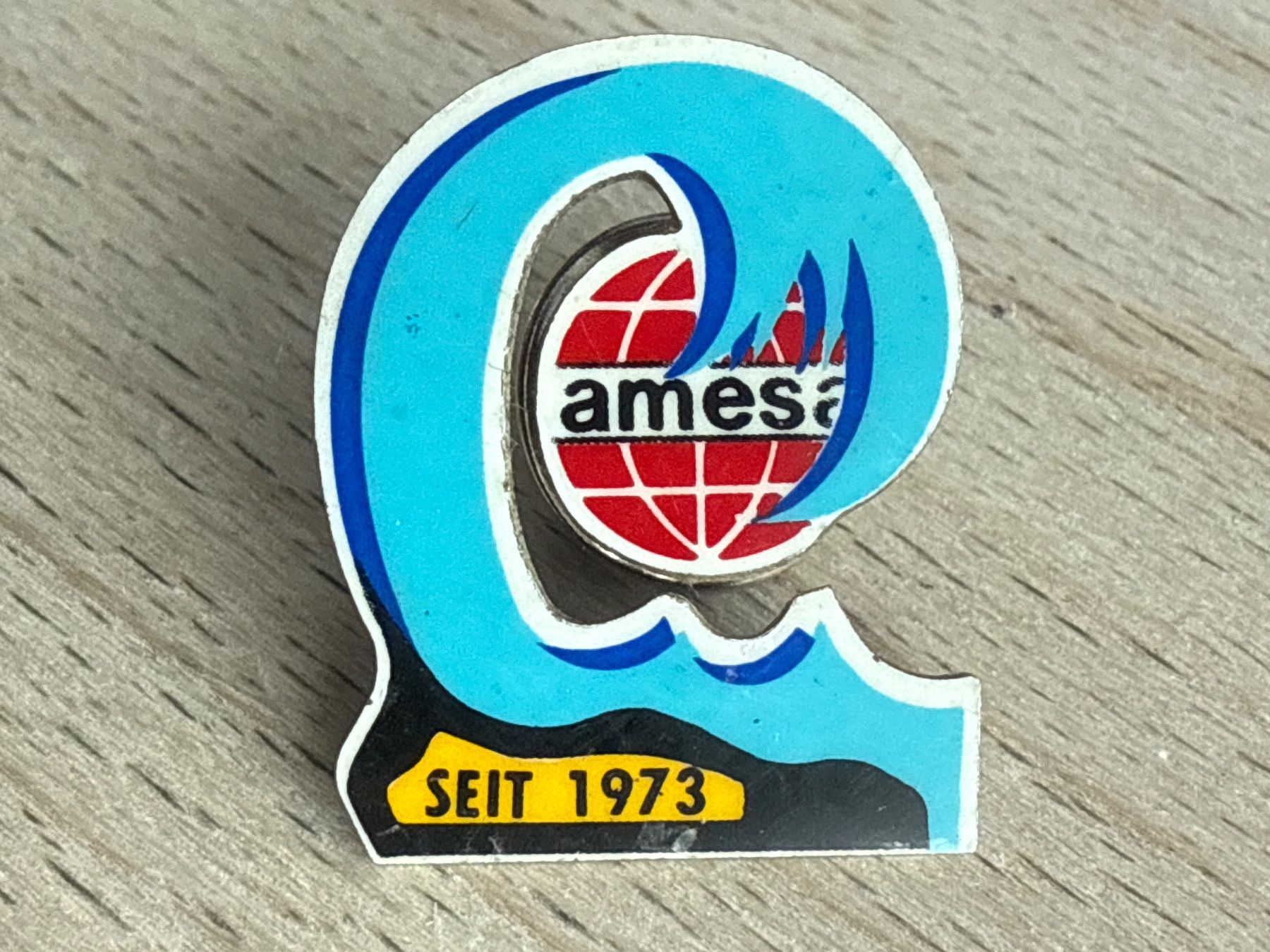 Placchette & Badge: Pin Amesa seit 1973 – Usato da Glattbrugg venduto da Schweigmatt