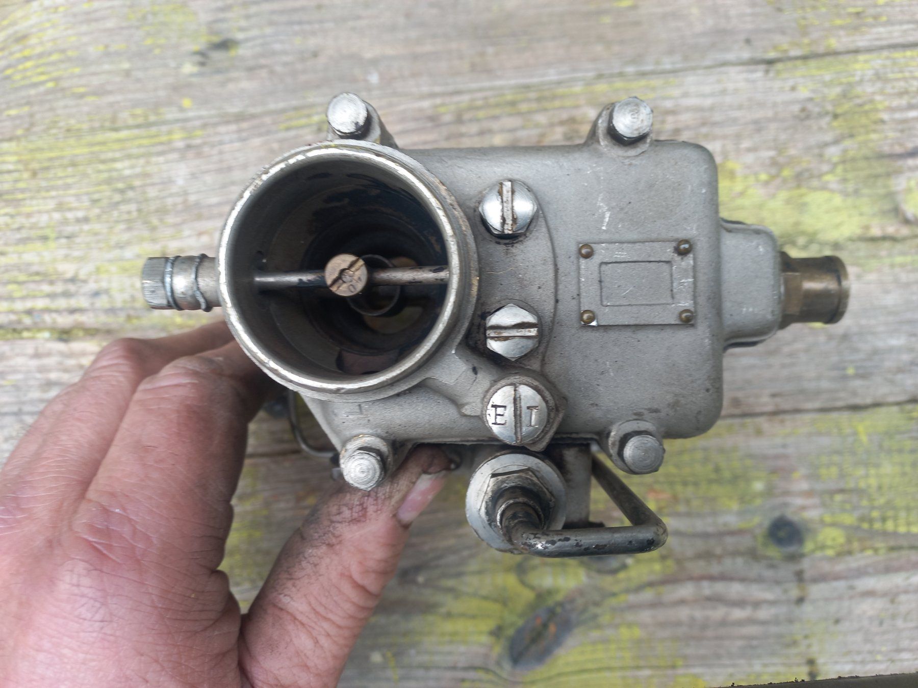 Alle Autoersatzteile: rarer Oldtimer Messing / Bronze Vergaser WEBER Typ unbekannt – Gebraucht aus Dulliken von Dullikenlerchclassic 3