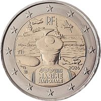 France - 2 Euros (French Navy) 2026 UNC