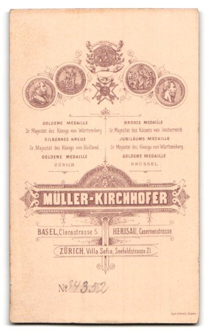 Fotografie &  Plakate: Fotografie Müller-Kirchhofer, Basel, Cl – Gebraucht aus Berlin von bartko-reher 1