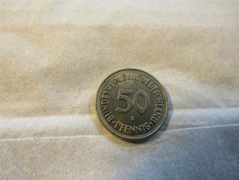 50 Pfennig 1950  Deutschland  -  D                   (Nr.11)