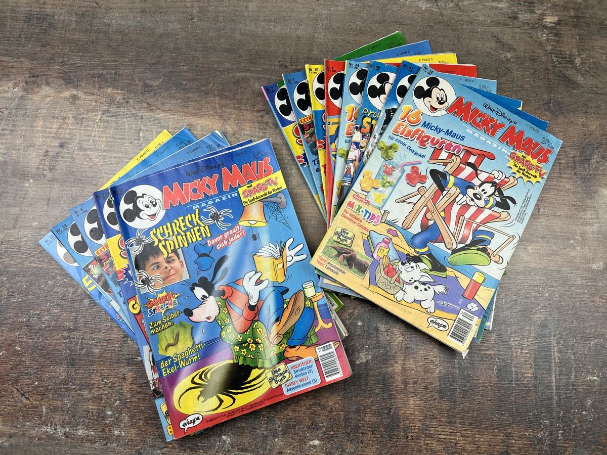 Comics: 13 alte Micky Maus Comics 1995 Zeitschriften – Gebraucht aus Hallau von R.R.91