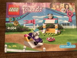 LEGO  Friends 41304 Hunde-Parcours mit Hundehäusschen