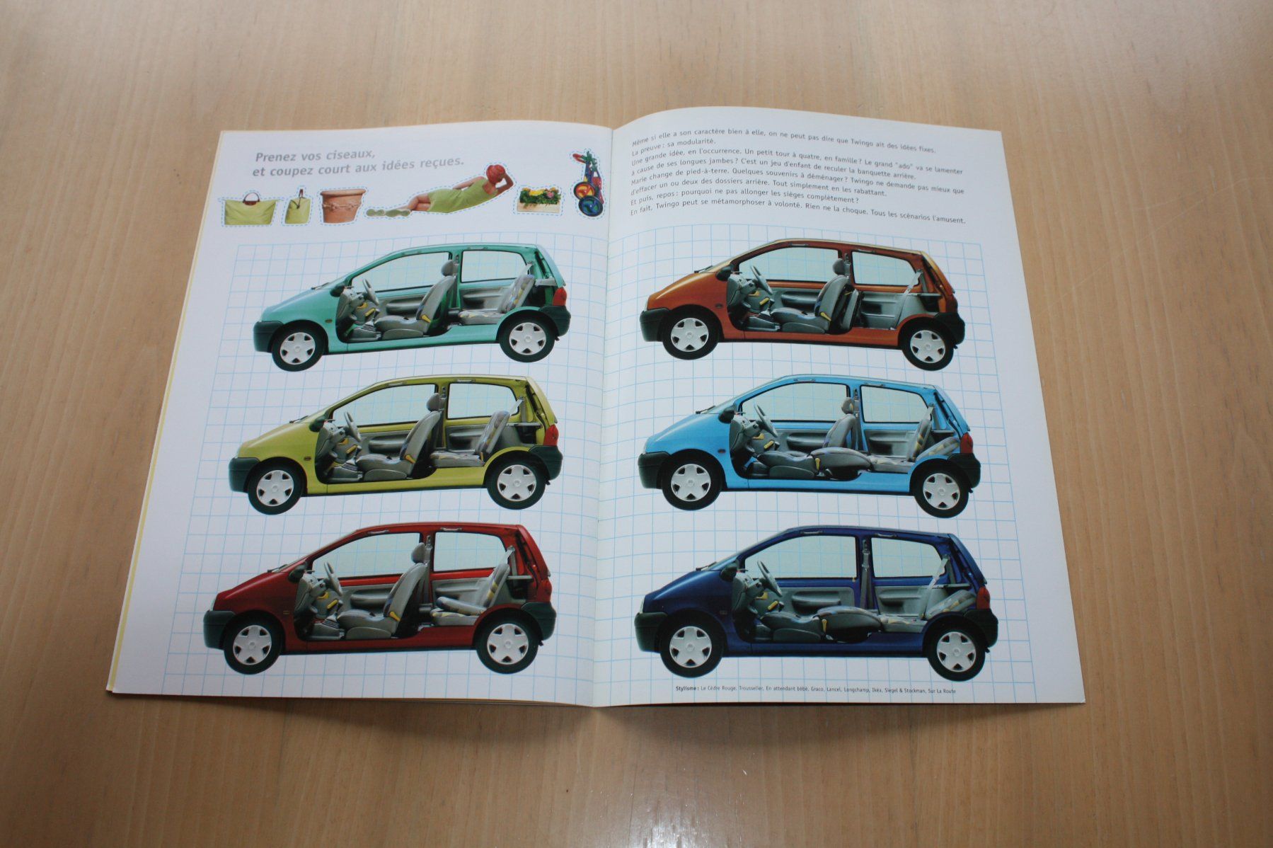 Renault Documenti: Renault Twingo Prospekt 8/1998 – Usato da Wikon venduto da erwin400 7