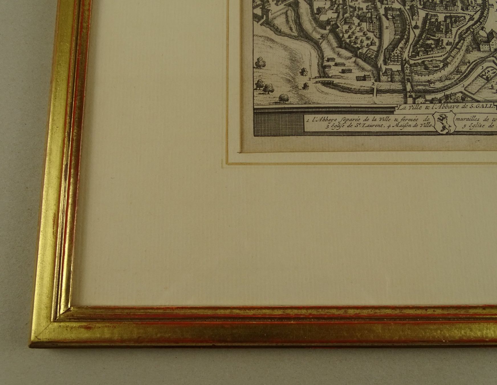 Incisioni: ST. GALLEN, KUPFERSTICH 1778 – Usato da Grüningen venduto da Kartensammler 4