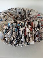 Papier Objekt Deko upcycling 