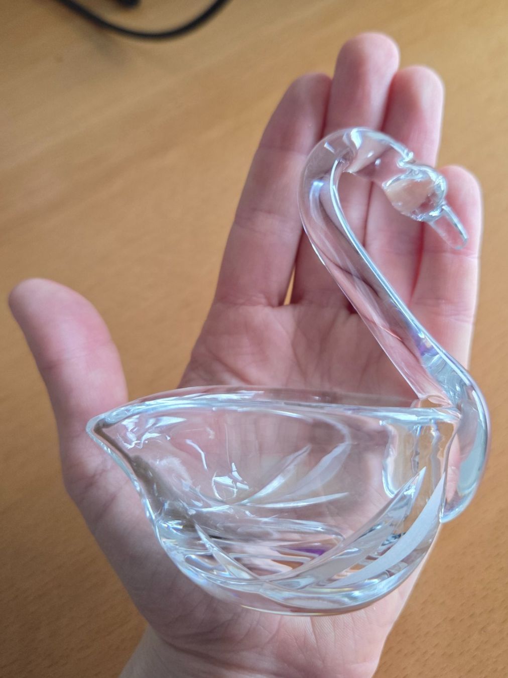 Bicchieri: Glasschale Schwan Kristallglas – Usato da Füllinsdorf venduto da mswenk 2