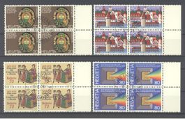 1978, Sonderpostmarken, Viererblöcke, ET