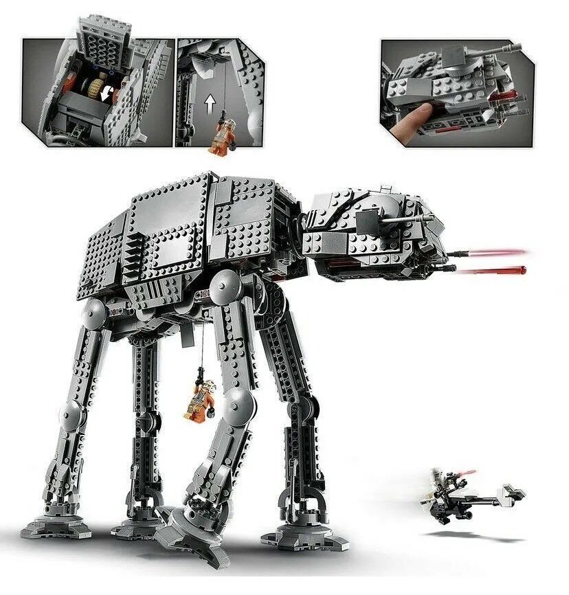 Star Wars Baukästen: LEGO AT-AT 75288, LEGO Star Wars – Neu und originalverpackt aus Matzendorf von SwissMagicKarten 2