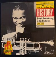 Jazz History - Louis Armstrong & His Orchestra Schallplatte