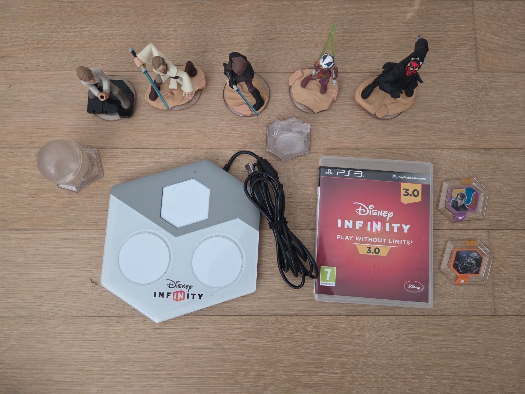 Disney Spiele: Disney Infinity 3.0 + Portal + 12 Figures + 4 Discs - PS3 – Gebraucht aus Carouge GE von Gasco 1
