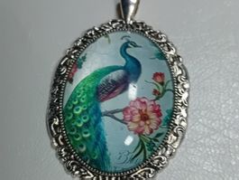 anhänger modeschmuck mit antiksilber übersogen
