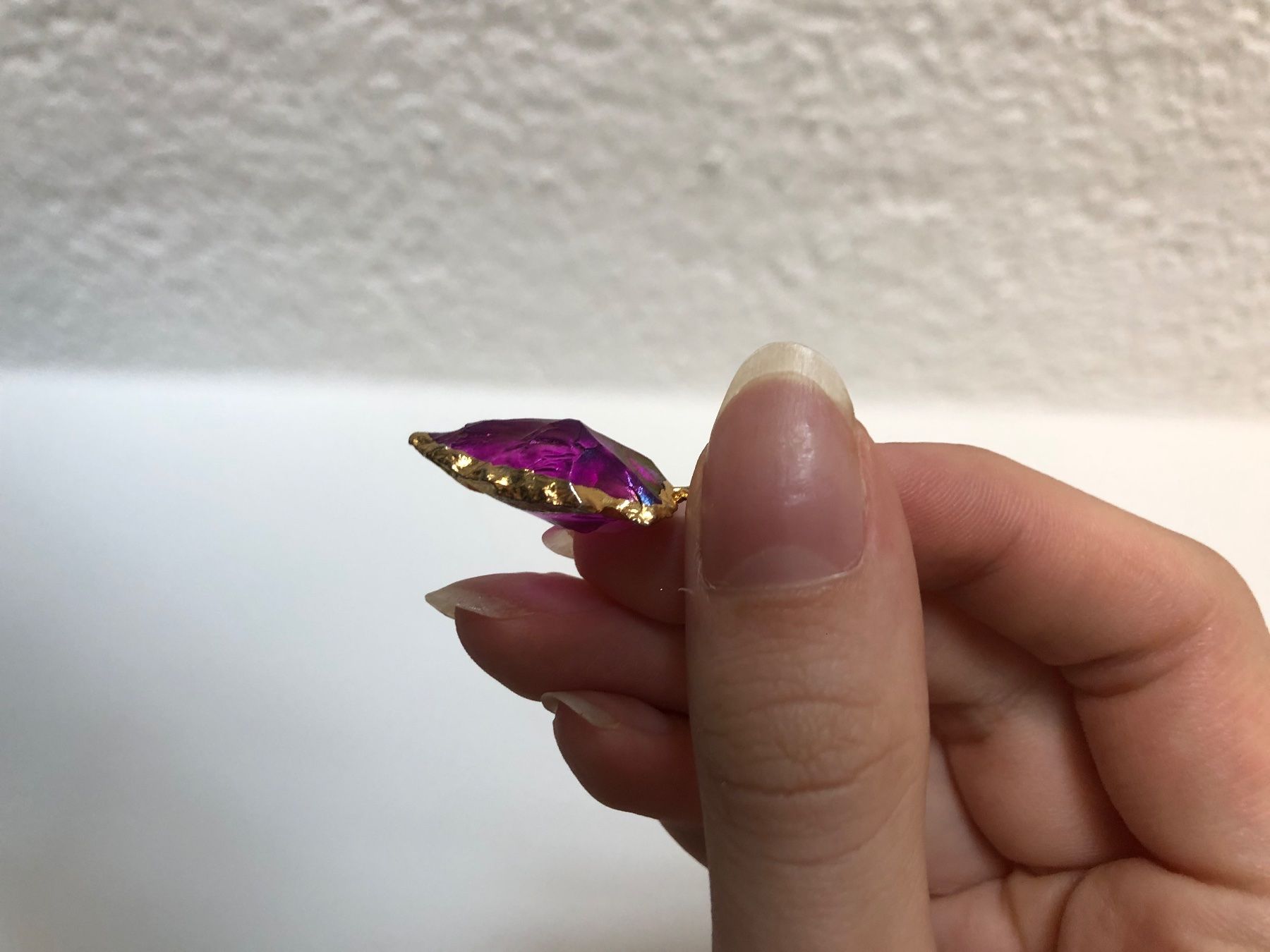 Anhänger: Pendentif cristal rose – Gebraucht aus Bulle von sop_ct6x 2