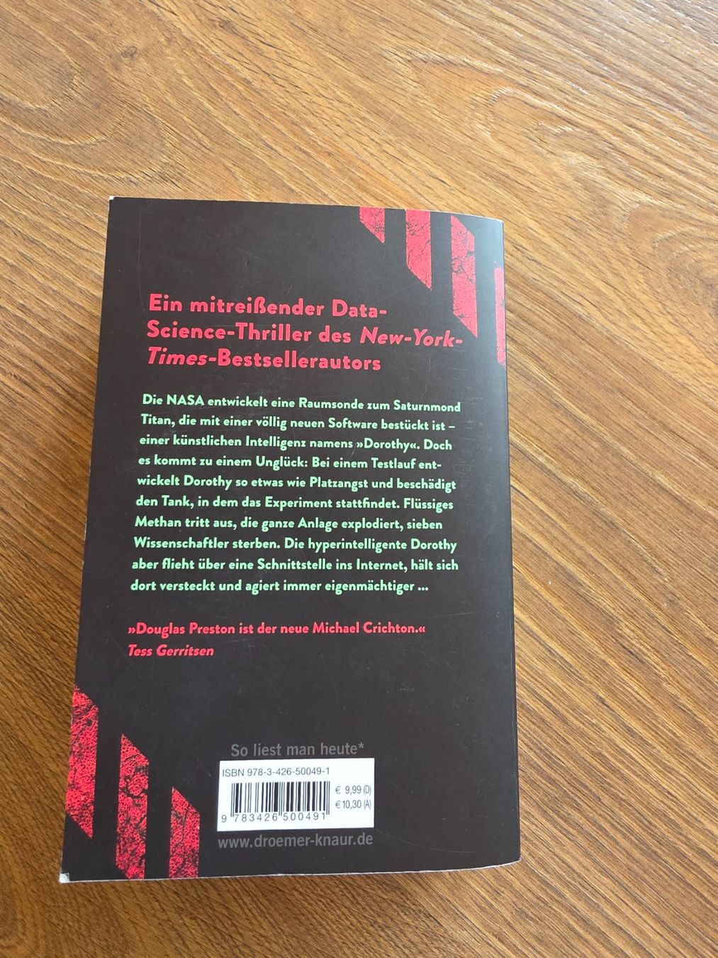Libri: Roman "Dark Zero" D. Preston - neuwertig – Nuovo (secondo la descrizione) da Nebikon venduto da Japostyle 1