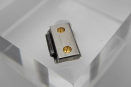 Cartier santos steel/gold link 2961, 13.5mm