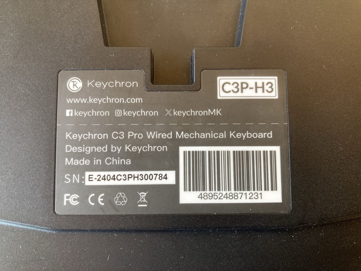 Keychron Tastiere: Keyboard/Clavier Keychron C3 Pro – Usato da Lausanne venduto da InAnYan 1