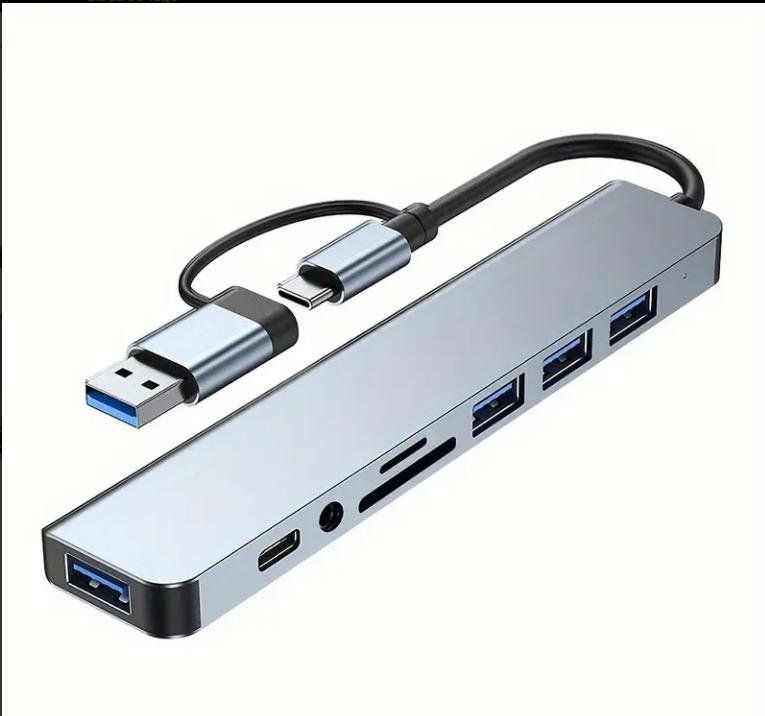 Hubs & Switches: Vielseitiger USB-Hub-Adapter - 4/7/8-in-1 Hochgeschwindigkei – Neuf avec emballage d'origine à Nidau par EXP40