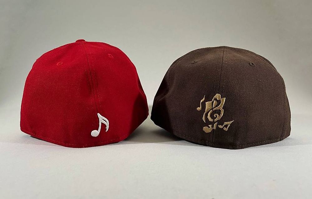 New Era Copricapi, berretti & cappellini: 2x New Era Caps Note Music – Usato da Anglikon venduto da an-dee 1