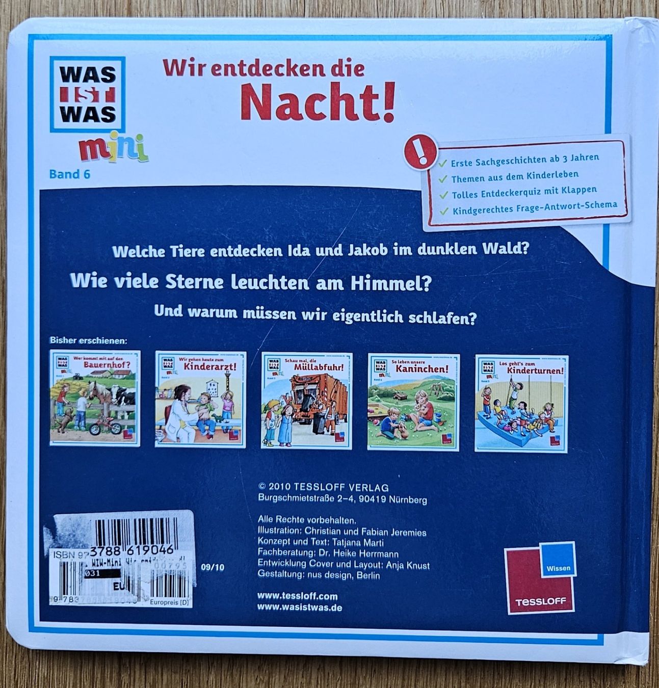 Bücher: Wir entdecken die Nacht! – Gebraucht aus Schaffhausen von asyouwestley 1