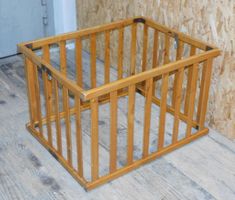 Kinder Laufgitter altes Holz Laufgitter