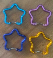 4x leiner Karabiner in Sternform NEU