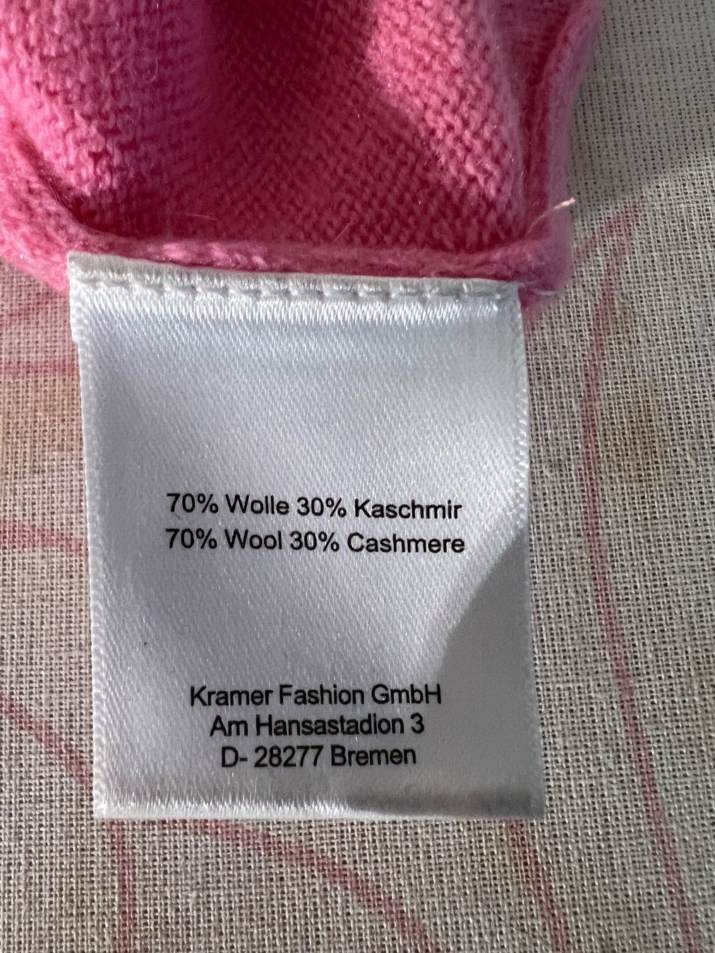 Maglioni & Felpe: Pink Cashmere Pullover, Gr. 36, Wolle/Kaschmir – Nuovo (secondo la descrizione) da Horgen venduto da Hpunto 1