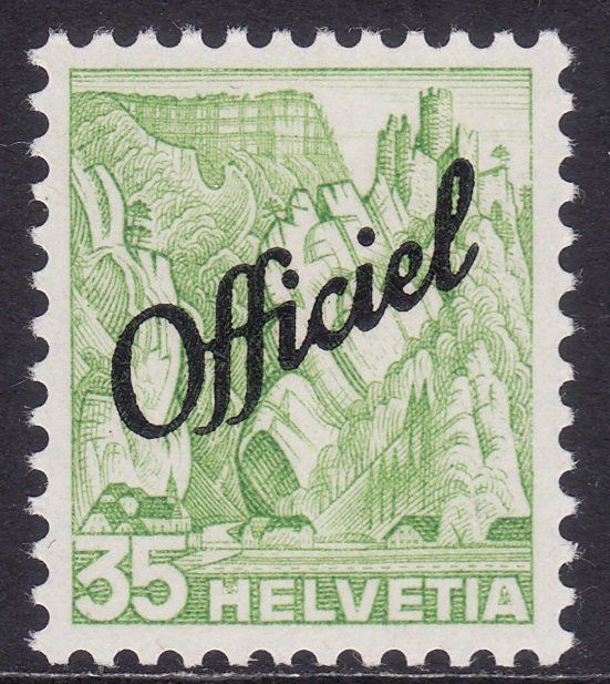 Alle Briefmarken: Verwaltungsmarke SBK-Nr. 53 postfrisch ** – Neu und originalverpackt aus Gränichen von Teufenthaler