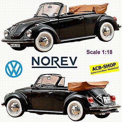 Volkswagen Modellini d'auto: VW KÄFER 1303 CABRIO Massstab 1:18 – Nuovo e nell'imballaggio originale da Erlenbach im Simmental venduto da Model_box 2