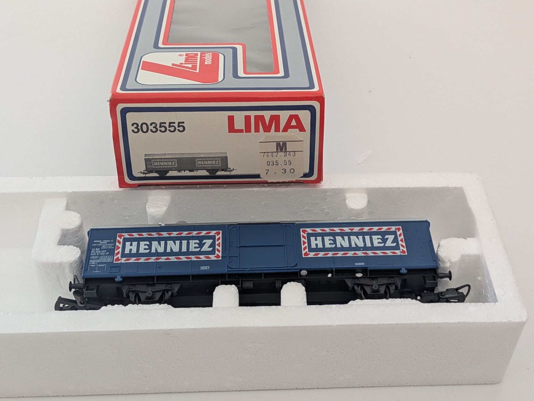 Lima Modellini di ferrovie: Lima Güterwagen 303555 – Usato da Künten venduto da Dfog 1