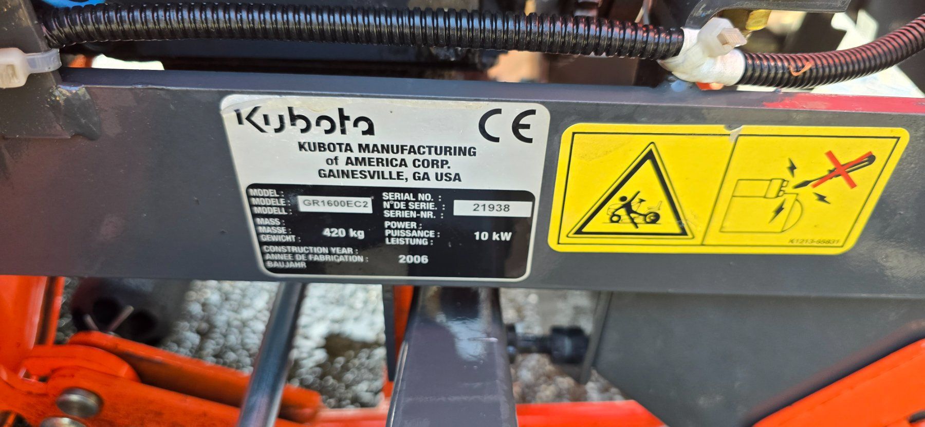 Kubota Tagliaerba: Rasentraktor Kubota GR1600 ll – Usato da Rain venduto da Fafan069 7