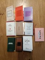 10 Parfumproben,PRADA,BVLGARI,BOSS,LACOME,DIOR,GUERLAIN