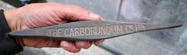antiker WETZSTEIN der Firma The Carborundum Company Ltd.