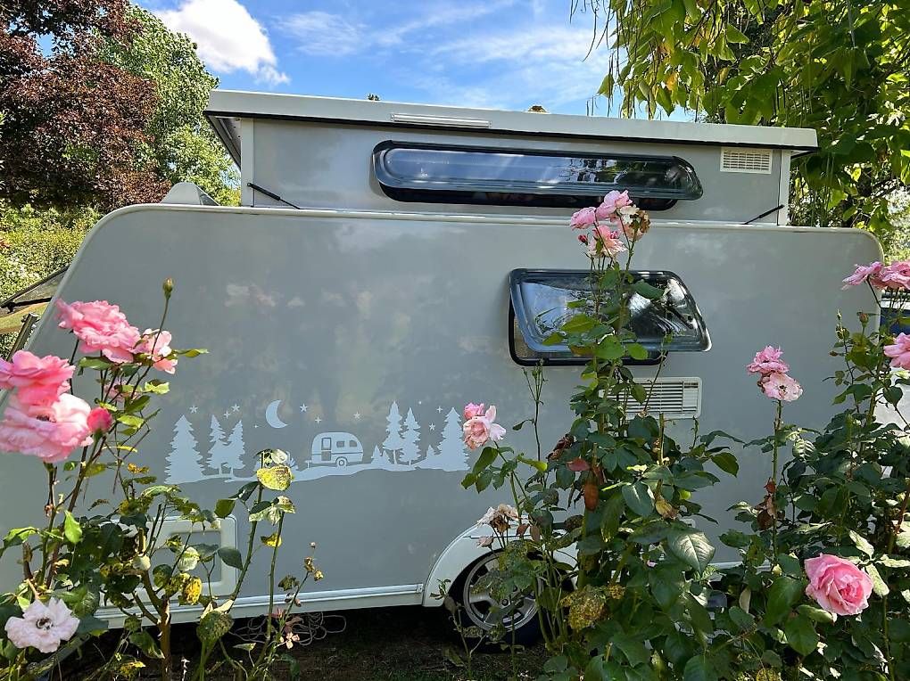 Veicoli da campeggio: Vends caravane surbaissée  – Usato da Riaz venduto da Vandewegheb 2
