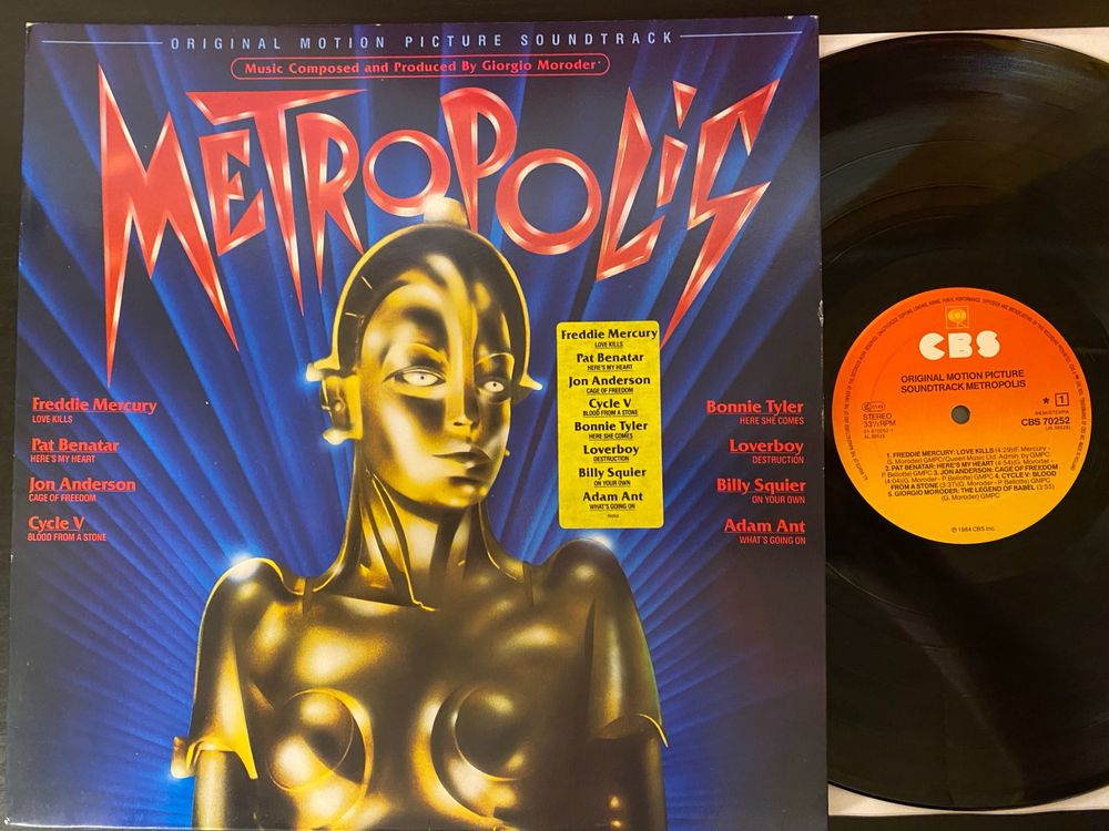 Various – Metropolis (Movie Soundtrack) [LP NL 1984] (Gebraucht) in ...