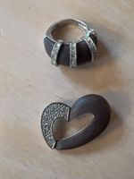 1 bague et pendentif fantaisie selon photos
