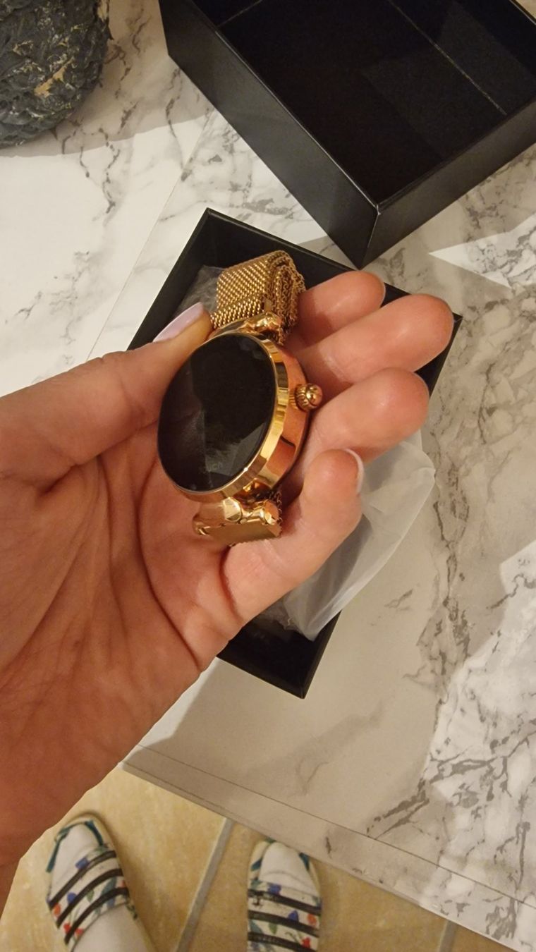 Smartwatch: Inkasus Smartwatch Diamond roségold – Nuovo e nell'imballaggio originale da Eisten venduto da _saskiia_ 1