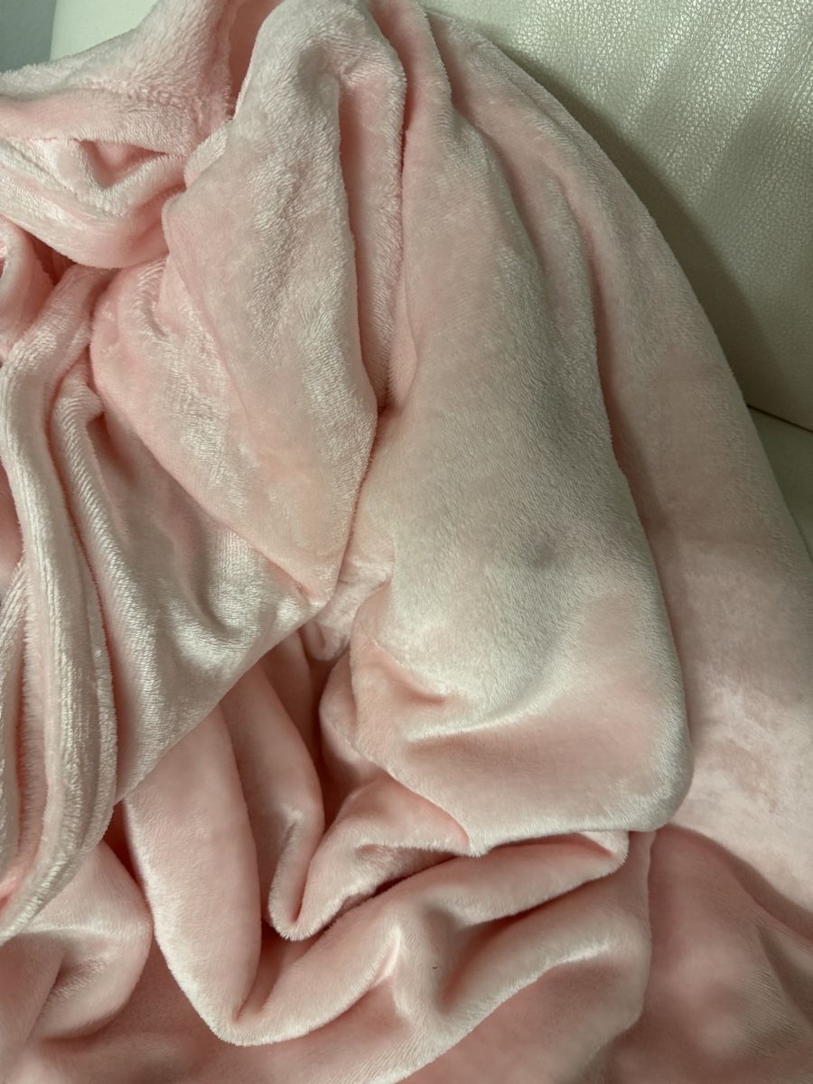 Coperte: Kuscheldecke rosa und hellgrau – Usato da Basel venduto da sch_9g6x 2